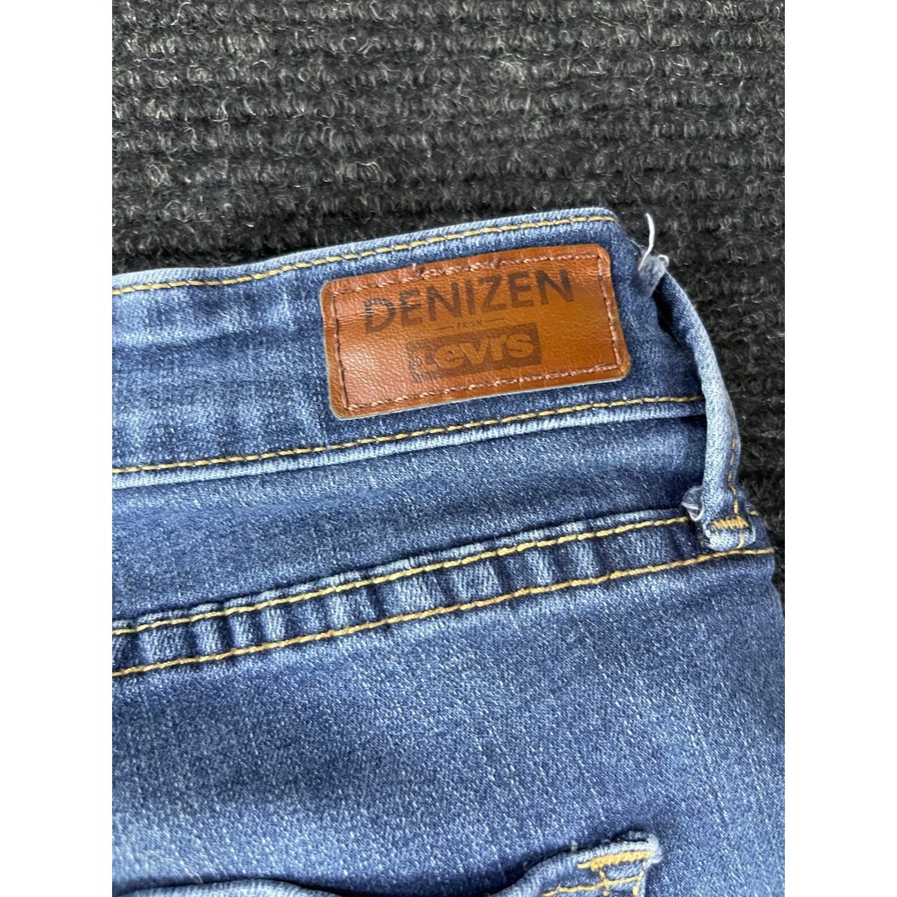 Denizen from Levis Modern Skinny Jeans Blue Medium Wash Denim Womens 12 Regular - Picture 8 of 9